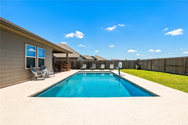 1345 Regents Park, Corpus Christi, TX 78415 - view of swimming pool with a patio