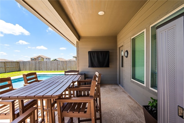 1345 Regents Park, Corpus Christi, TX 78415 - fenced backyard with a patio