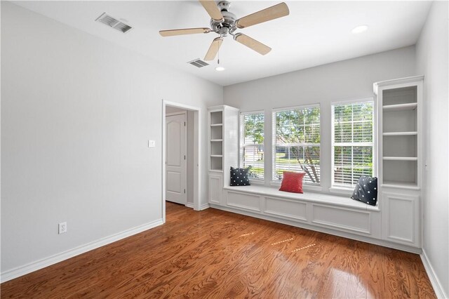 108 Black Diamond, Portland, TX 78374 - empty room with light wood finished floors, ceiling fan, baseboards, and recessed lighting