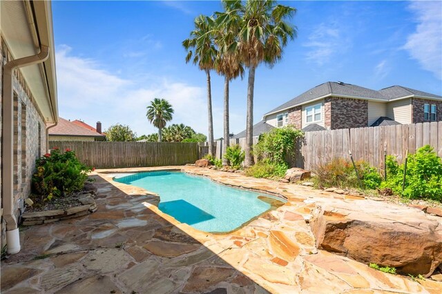 108 Black Diamond, Portland, TX 78374 - view of pool with a patio and a fenced backyard