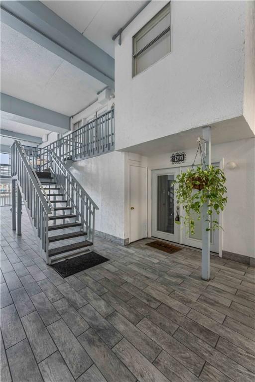 14300 S Padre Island Dr Unit 207, Corpus Christi, TX 78418 - property entrance featuring a patio area