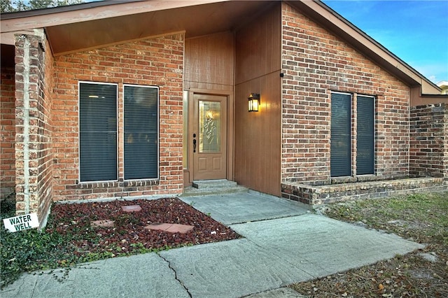 view of property entrance