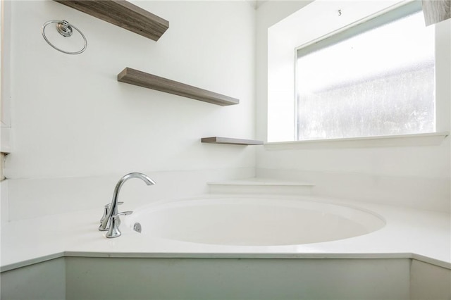 bathroom featuring a bathtub