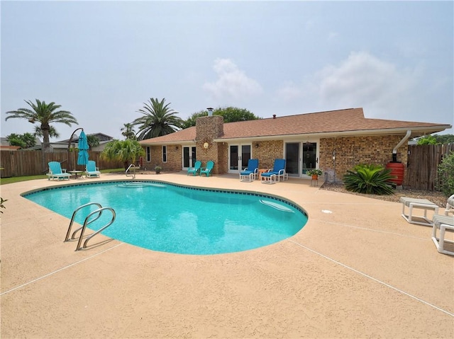 14350 Aquarius St, Corpus Christi, TX 78418 - view of swimming pool featuring a patio area