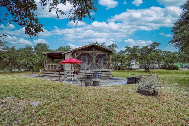 1820 16th St, Rockport, TX 78382 - view of yard featuring a patio