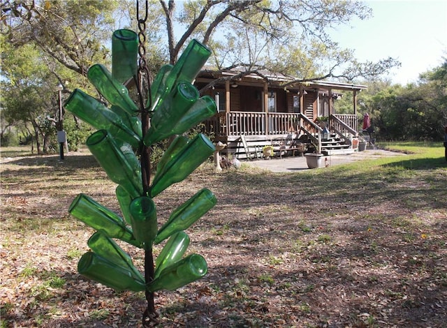 1820 16th St, Rockport, TX 78382 - view of yard