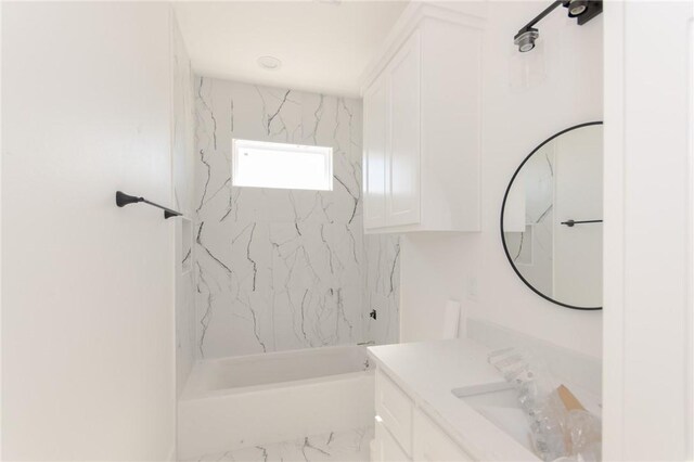 bathroom featuring concrete floors