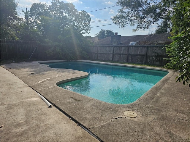 4134 Sierra St, Corpus Christi, TX 78410 - view of pool with a fenced backyard and a patio area
