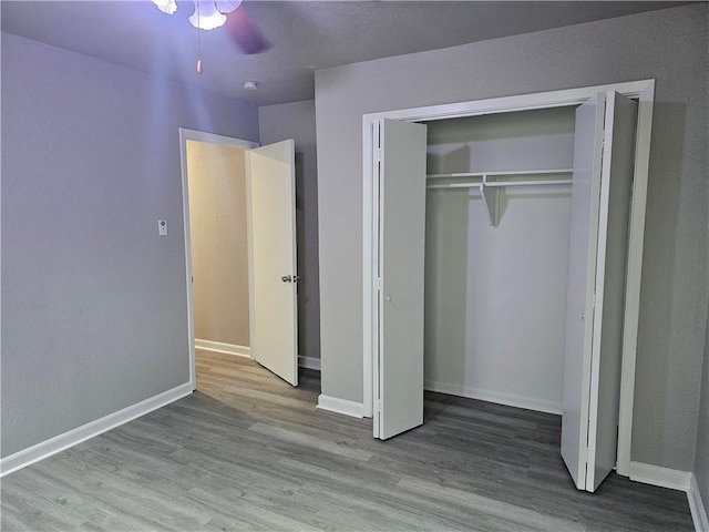 4134 Sierra St, Corpus Christi, TX 78410 - unfurnished bedroom featuring wood finished floors and a closet