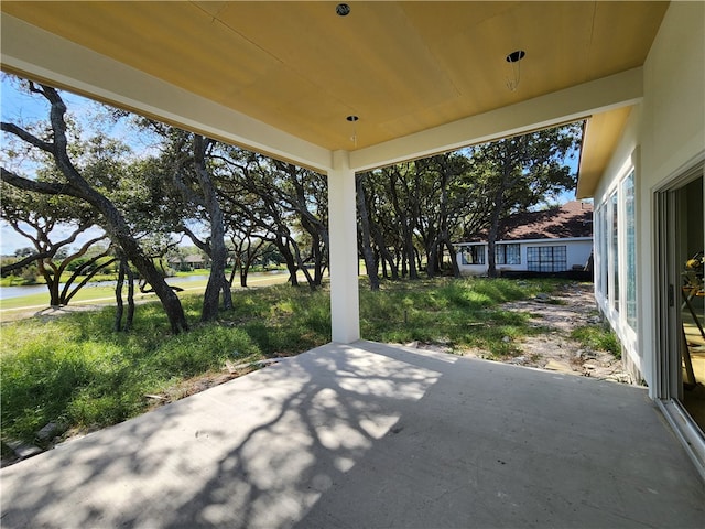 view of patio