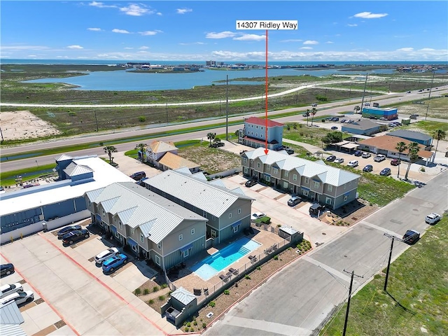 14307 Ridley Way, Corpus Christi, TX 78418 - drone / aerial view of a nearby body of water