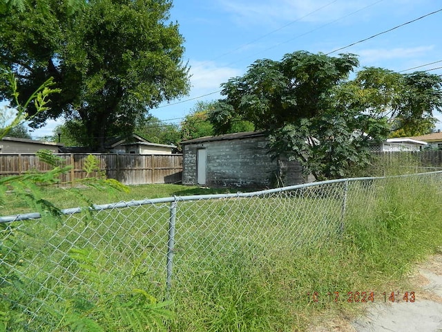 view of yard