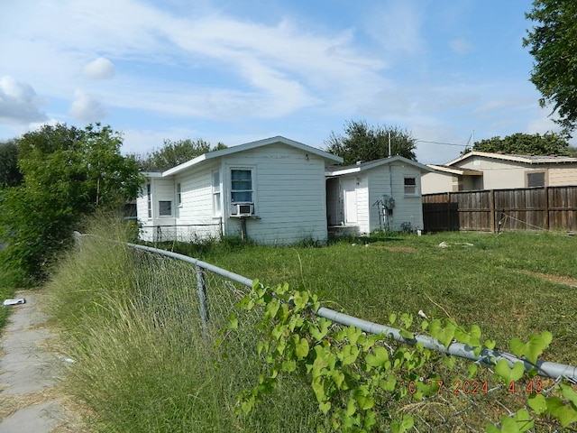 view of rear view of property