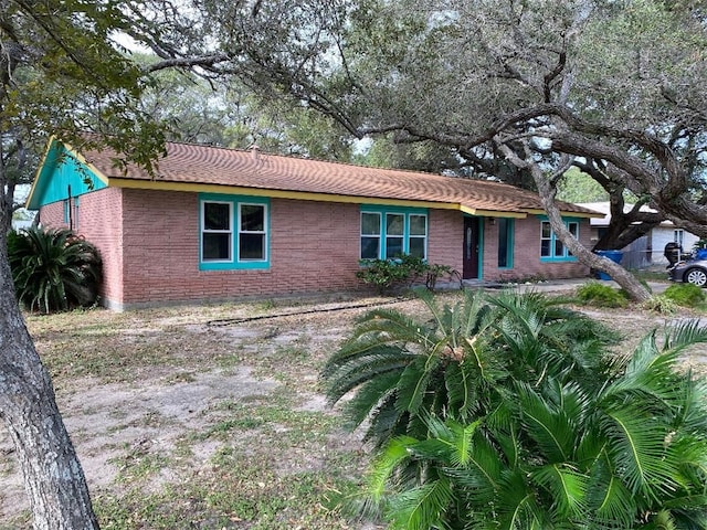 view of ranch-style house