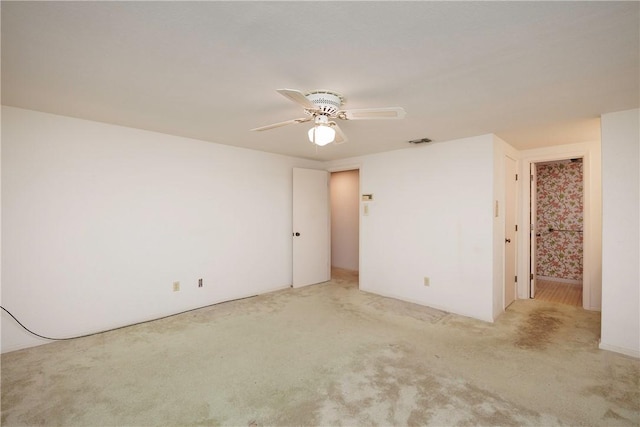4826 Olympia Dr, Corpus Christi, TX 78413 - spare room with carpet flooring and a ceiling fan