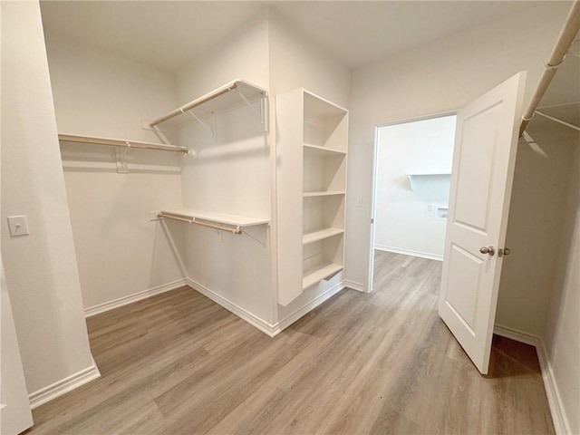 130 Broad Oak Dr, Rockport, TX 78382 - spacious closet with light wood-style flooring