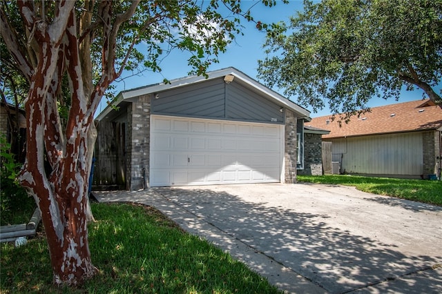 view of ranch-style home