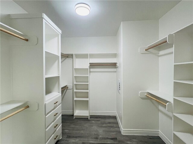7722 Nadia Dr, Corpus Christi, TX 78414 - spacious closet with dark wood finished floors