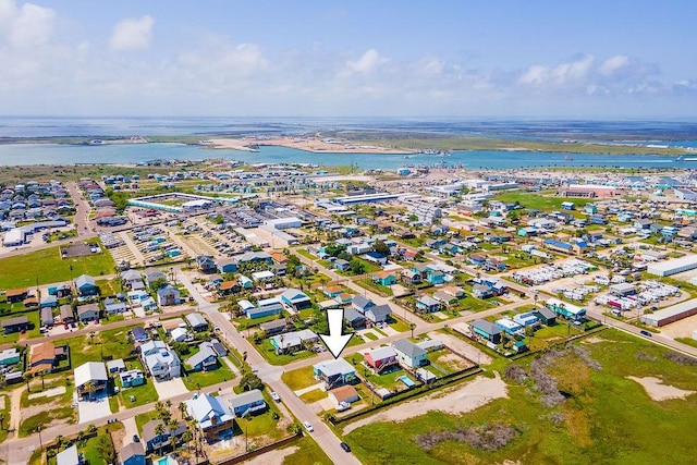 view of property location with a nearby body of water
