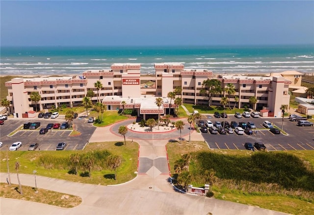 7477 State Highway 361 Unit 107, Port Aransas, TX 78373 - drone / aerial view of a large body of water