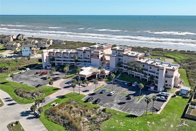 7477 State Highway 361 Unit 107, Port Aransas, TX 78373 - drone / aerial view of expansive beach