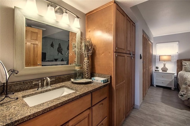 7477 State Highway 361 Unit 107, Port Aransas, TX 78373 - bathroom with ensuite bathroom and vanity