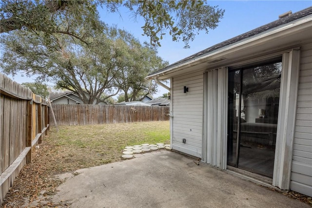 7122 Brookedge, Corpus Christi, TX 78414 - fenced backyard with a patio area