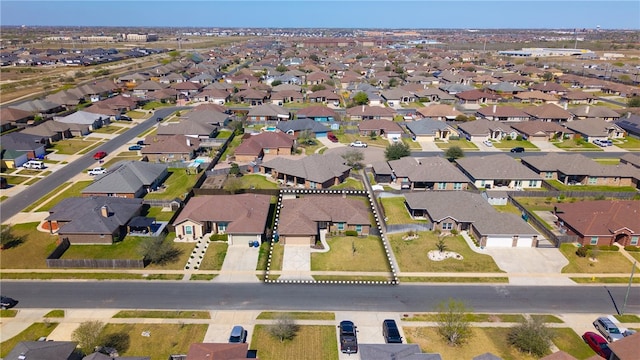 birds eye view of property featuring a residential view