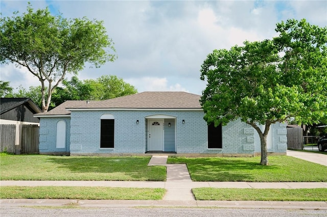 3809 Capri Dr, Corpus Christi, TX 78415 - view of front of house with brick siding