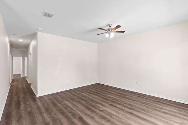 2201 Morris St, Corpus Christi, TX 78405 - unfurnished room featuring wood finished floors and ceiling fan