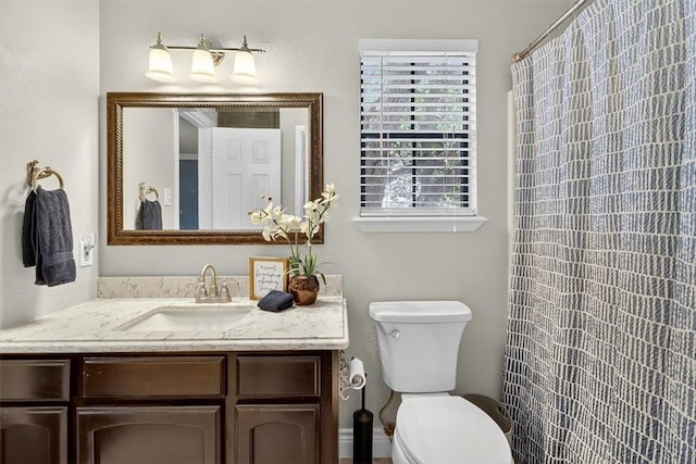 7609 Stony Brook Dr, Corpus Christi, TX 78413 - bathroom featuring vanity and toilet