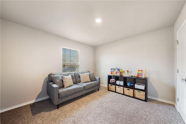 1142 Breebry Dr, Corpus Christi, TX 78415 - living room featuring carpet flooring and recessed lighting