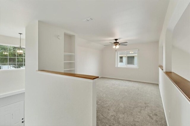 7821 Kingshire Dr, Corpus Christi, TX 78413 - carpeted empty room featuring ceiling fan and baseboards
