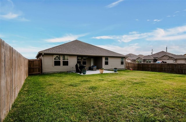 7602 Bayley Ln, Corpus Christi, TX 78414 - rear view of house featuring a patio area and a shingled roof