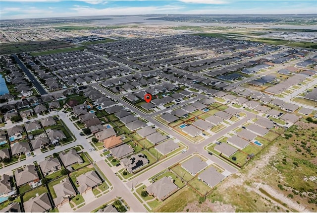 7602 Bayley Ln, Corpus Christi, TX 78414 - aerial view of property and surrounding area with nearby suburban area