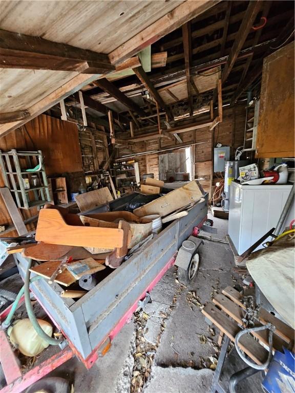 miscellaneous room featuring washer / clothes dryer