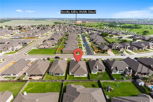 2538 Las Estrellas St, Corpus Christi, TX 78414 - aerial view of property's location with nearby suburban area