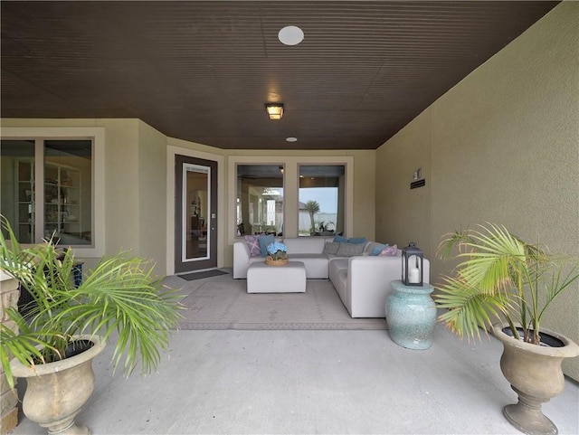 view of patio / terrace with outdoor lounge area