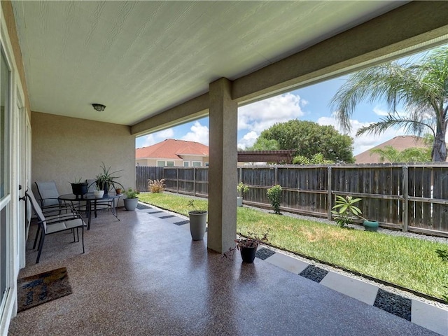 view of patio / terrace