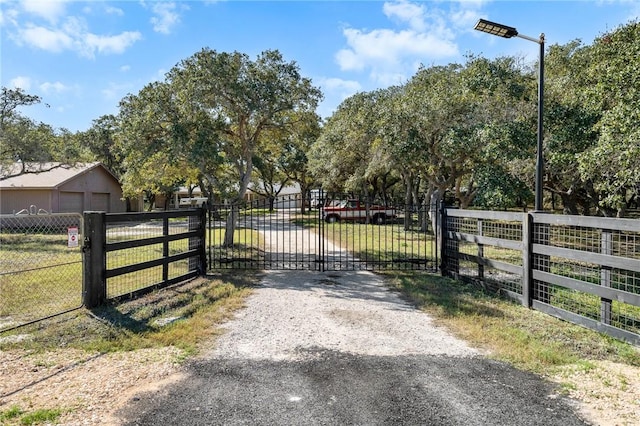 view of gate