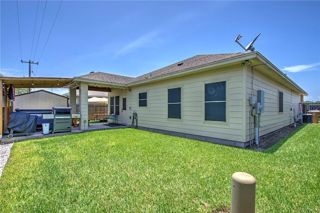 3918 Willow Heights Dr, Corpus Christi, TX 78410 - back of house featuring a patio