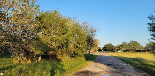 view of road