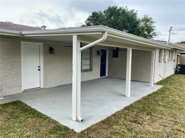4917 Arlene Dr, Corpus Christi, TX 78411 - view of patio with cooling unit