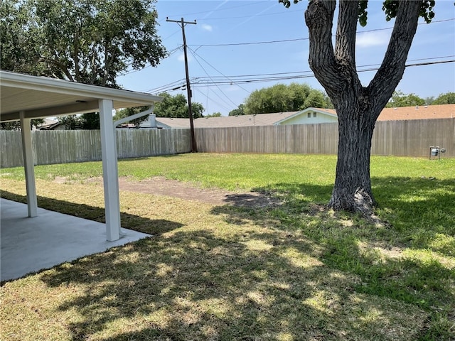 4917 Arlene Dr, Corpus Christi, TX 78411 - view of yard with a patio