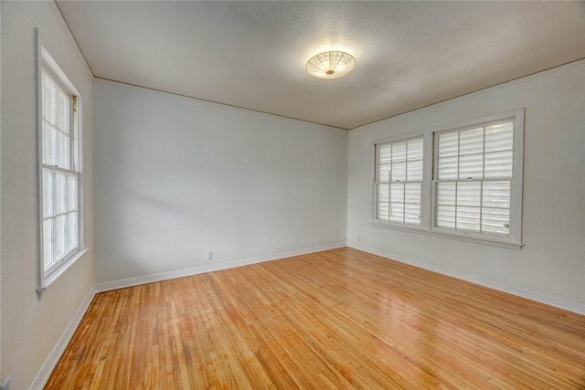3730 Fort Worth St, Corpus Christi, TX 78411 - empty room with light wood-style floors, healthy amount of natural light, and baseboards