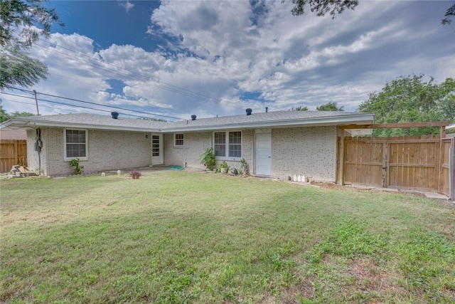 3730 Fort Worth St, Corpus Christi, TX 78411 - rear view of property with brick siding
