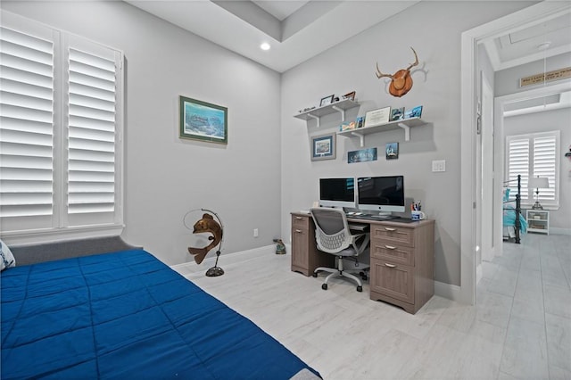 15509 Finistere St, Corpus Christi, TX 78418 - bedroom with light wood-style floors and baseboards