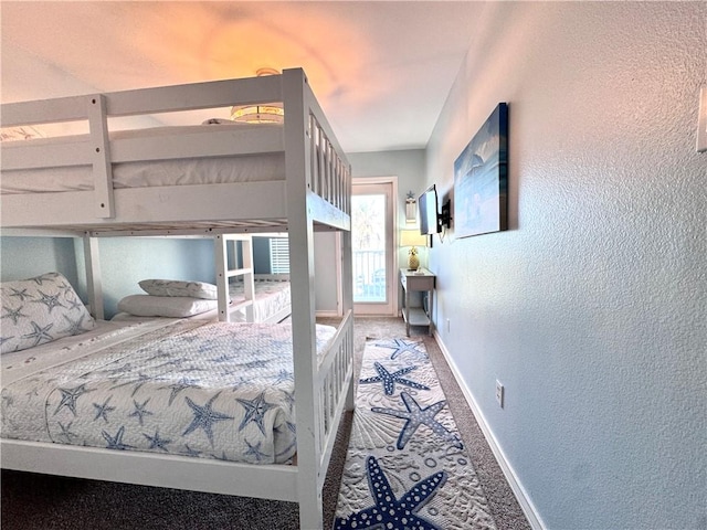 15006 Aruba Dr Unit A, Corpus Christi, TX 78418 - bedroom with carpet flooring and a textured wall