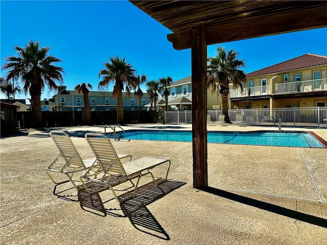 15006 Aruba Dr Unit A, Corpus Christi, TX 78418 - community pool featuring a patio and a residential view