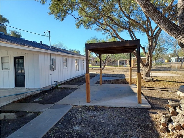 view of patio